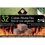 Allume feu cubes bois 100% naturel 32 pcs