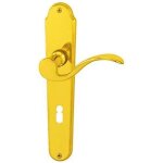 Alpertec panda - ls - alberts bloque - porte pour chambre poignée de porte en laiton poli poignée de ... Alpertec panda - ls - alberts bloque - porte pour chambre poignée de porte en laiton poli poignée de ...