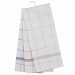 Alpes blanc - lot de 3 torchons professionnels mod�le classique coton - lin 70x70 cm - qualit� sup�rieure ...
