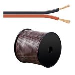 Alpexe® câble denceinte rouge - noir - 100 m de bobine câble diametre 2 x 075 mm² - lsk 2x0. 75 rouge ... Alpexe® câble denceinte rouge - noir - 100 m de bobine câble diametre 2 x 075 mm² - lsk 2x0. 75 rouge ...