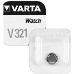 Alpexe pile bouton oxyde d argent 1 pcs blister - varta (v321 - sr65) - sr 616 - sr 65 sw - v 321 varta ...