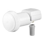 Alpexe® tête lnb facteur de bruit 01db 1 connecteurs plaqués or étanche contre les intempéries compatible ... Alpexe® tête lnb facteur de bruit 01db 1 connecteurs plaqués or étanche contre les intempéries compatible ...