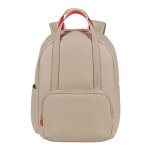 American tourister sac � dos pour ordinateur portable beige pour femme - puffypop laptop backpack 15. ...