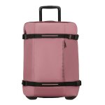 American tourister sac de voyage rose noir pour femme - urban track duffle m lilas pink 307225