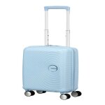 American tourister valise bleu clair pour fille et gar�on - soundbox mini spinner 47 / 16 pastel blue ...