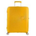 American tourister valise cabine rigide - 55 cm - jaune