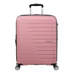 American tourister valise rose pour femme et homme - flashline spinner 67 / 24 trolley exp tsa m lilas ...
