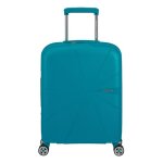American tourister valise turquoise pour femme et homme - starvibe spinner 55 / 20 exp tsa verdigris ...