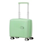 American tourister valise vert clair pour fille et gar�on - soundbox mini spinner 47 / 16 pastel green ...