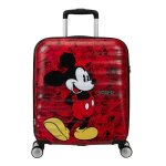 American tourister valise wavebreaker disney spinner 55 / 20 tsa disney fl mickey comics red rouge noir ...