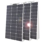 Amis - panneau solaire - kit panneau solaire flexible 12v 300w monocristallin tanche avec contrleur ...