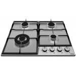 Amica plaque de cuisson  gaz pgd6101apr inox 21140