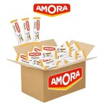 Amora 100 sticks de sauce mayonnaise dose individuelle 10 ml