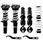 Amortisseurs combinés filetés pour bmw série 3 e46 98 - 05 berline touring coupe kit amortissement Amortisseurs combinés filetés pour bmw série 3 e46 98 - 05 berline touring coupe kit amortissement