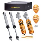 Amortisseurs combins filets suspension pour renault clio 2 1998 - 2005 bb sb0 / 1 / 2 sport dci kit ...