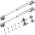 Amortisseurs  gaz pour meubles ressorts hydrauliques pour portes darmoires de cuisine 200n lot de 2