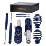 Amortisseur kit suspension combine filete pour bmw serie 3 e46 1998 - 2006 berline / coupe kit amortissement ...