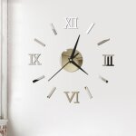 Amorus horloges sticker horloge murale adhésive miroir diy accueil décoration murale salon chambre - ... Amorus horloges sticker horloge murale adhésive miroir diy accueil décoration murale salon chambre - ...