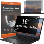 Amovible filtre de confidentialit� premium pour 16 poucesprivacy anti espion filtreanti - lumi�re bleu ...