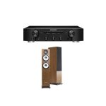 Un ampli marantz pm6007 noir + une paire denceintes colonne cabasse jersey mt32 / 2 edition spciale ...