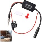 Amplificateur antenne autoradio 12vbooster de signal radio fm / am / dab pour audio stéréo digital car ... Amplificateur antenne autoradio 12vbooster de signal radio fm / am / dab pour audio stéréo digital car ...