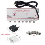 Amplificateur antenne tvbotier de tlvision numrique catv30dbantenne amplificateur de signal intrieur220v ...