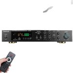 Amplificateur audio domestique son surround 5. 1 connectivité bluetooth 5. 0 noir Amplificateur audio domestique son surround 5. 1 connectivité bluetooth 5. 0 noir