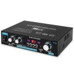 Amplificateur bluetooth hifi mini amplificateur audio 2 canaux avec rglage des basses et aigus puissance ...