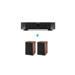 Amplificateur hi - fi marantz st�r�o 70 noir + une paire denceintes biblioth�que magnat monitor s30 noyer ...