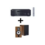 Amplificateur hi - fi yamaha r - n600a noir + une paire denceintes biblioth�que cabasse antigua mt32 ...