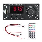 Amplificateur numrique diy 2 x 50 w bluetooth 5. 0 mp3 dcodeur lecteur de musique mp3 de voiture usb ...