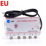 Amplificateur de signal dantenne tv catv4 voies20dbrpartiteur 1020mk4 pour quipements tv numriquesprise ...