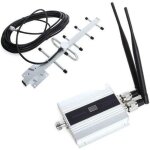 Amplificateur de signal pour tlphone portable td 900mhz 2g 3g double antenne installation facile - ...