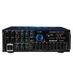 Amplificateur stro bluetooth 5. 0 de 2000w prend en charge usb / sd / aux avec tlcommande 336bu prise ...