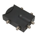 Amplificateur tv 2 entres 4 sorties amplificateur de signal tv bidirectionnel sans perte gain lev pour ... Amplificateur tv 2 entres 4 sorties amplificateur de signal tv bidirectionnel sans perte gain lev pour ...