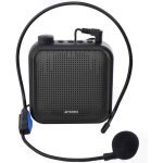 Amplificateur de voix - keeper - 12w - rechargeable - noir