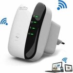 Amplificateur wifi - netvip - booster de signal sans fil - 300 mbps - 2. 4ghz - antennes intégrées Amplificateur wifi - netvip - booster de signal sans fil - 300 mbps - 2. 4ghz - antennes intégrées