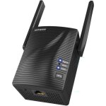 Amplificateur wifi sans fil puissant repeteur wifi 1200mbps avec 1 port ethernetwifi booster 5ghz et ...