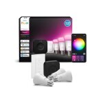 Ampoules connect�es philips hue hue wca a60 e27 3kit sw pro eu