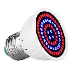 Ampoule de croissance e14 lampe led pour plantes  spectre complet avec uv et ir pour plantes dintrieur ...