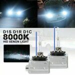 Ampoules d1s xenon 8000k 55w 12v