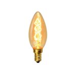 Ampoule décoart vintage flamme c35 40w e14 2350k Ampoule décoart vintage flamme c35 40w e14 2350k
