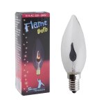 Ampoule effet flamme e14