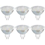 Ampoule gu5. 3led 12v 3w blanc neutre 4000k 300lm50mm mr16120 degrsquivalent gu5. 3 20w halogenac ...