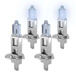 Ampoule h1 100w visionwhite couleur 5500k blanc froid lot 4 phares et feux croisement 12v Ampoule h1 100w visionwhite couleur 5500k blanc froid lot 4 phares et feux croisement 12v