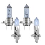 Ampoule h1 et h7 100w visionwhite 5500k blanc jour lot 4 phare et feux homologuée 12v Ampoule h1 et h7 100w visionwhite 5500k blanc jour lot 4 phare et feux homologuée 12v