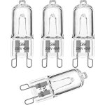 Ampoule halogene - fleuve - ampoules halognes g9 four 40w 230v 2700k 300c blanc chaud dimmables lot ...