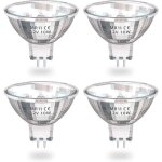 Ampoule halogene - fleuve - ampoules halog�nes mr11 10w 12v blanc chaud dimmables �quiv. 10w led lot ...