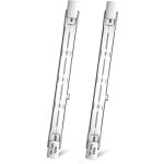 Ampoule halogene - fleuve - ampoules halognes r7s 118mm 500w 230v 2800k 11000lm blanc chaud dimmables ...