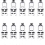 Ampoule halogene g4 ampoule g4 12v 10w blanc chaud 3000k 150lm intensit variable lampehalogene g4 paquet ...